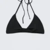 Turn Halter Bikini Top – Black Turn Halter Bikini Top – Black