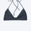 Turn Halter Bikini Top – Dark Blue Turn Halter Bikini Top – Dark Blue