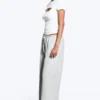 Turned Terry Trousers – Light Dusty Grey Melange Turned Terry Trousers – Light Dusty Grey Melange