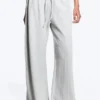 Turned Terry Trousers – Light Dusty Grey Melange Turned Terry Trousers – Light Dusty Grey Melange