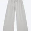 Turned Terry Trousers – Light Dusty Grey Melange Turned Terry Trousers – Light Dusty Grey Melange