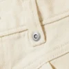 Ultra Low Rise Capri Trousers – Dusty White Ultra Low Rise Capri Trousers – Dusty White