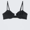 Underwired Padded Bikini Top – Black Underwired Padded Bikini Top – Black