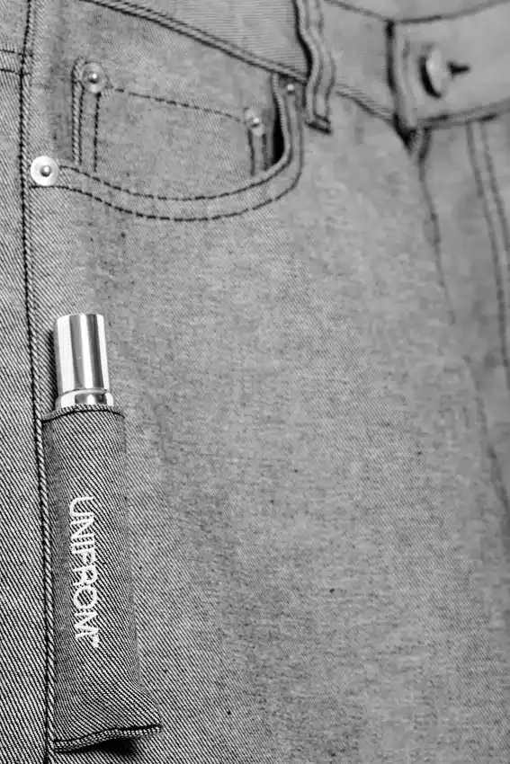 Unifrom™ + Weekday Limited Edition Folder Jeans – Two-Tone Grey Unifrom™ + Weekday Limited Edition Folder Jeans – Two-Tone Grey