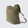 Unisex Canvas Shoulder Bag – Khaki Green Unisex Canvas Shoulder Bag – Khaki Green