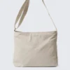 Unisex Canvas Shoulder Bag – Light Mole