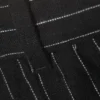 Uno Loose Linen Suit Trouser – Black Pinstripe Uno Loose Linen Suit Trouser – Black Pinstripe