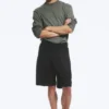 Uno Loose Suit Shorts – Black Uno Loose Suit Shorts – Black