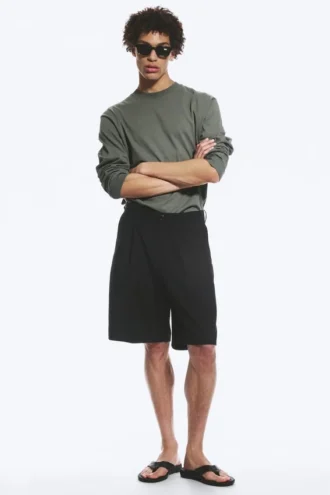 Uno Loose Suit Shorts – Black