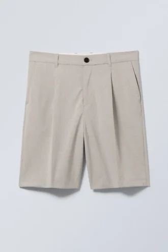Uno Loose Suit Shorts – Ecru