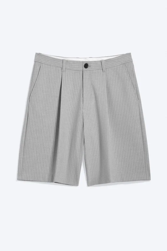 Uno Loose Suit Shorts – Light Dusty Grey Uno Loose Suit Shorts – Light Dusty Grey
