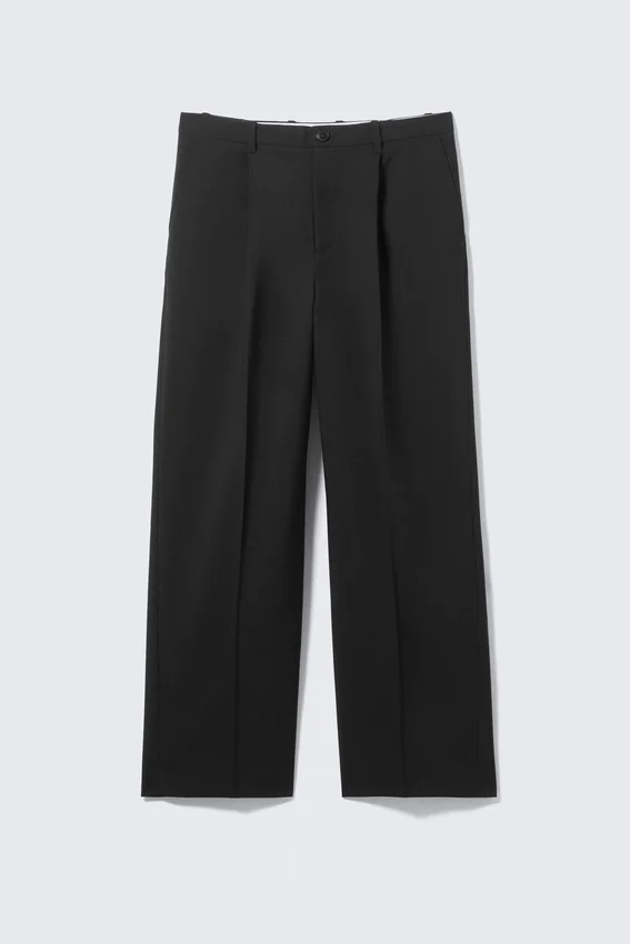 Uno Loose Suit Trousers – Black Uno Loose Suit Trousers – Black