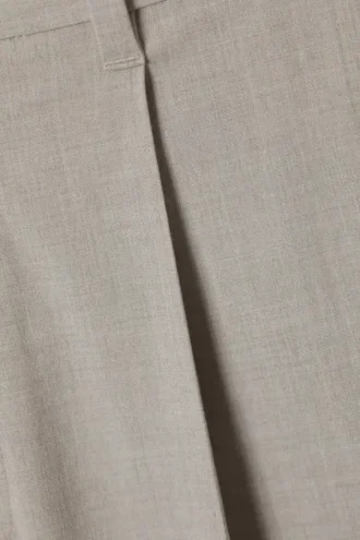 Uno Loose Suit Trousers – Dusty Beige