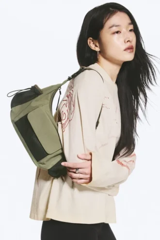 Utility Handbag – Khaki Green