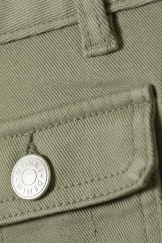 Utility Pocket Mini Shorts – Light Khaki Green