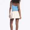 Utility Twill Mini Skirt – Off-White Utility Twill Mini Skirt – Off-White