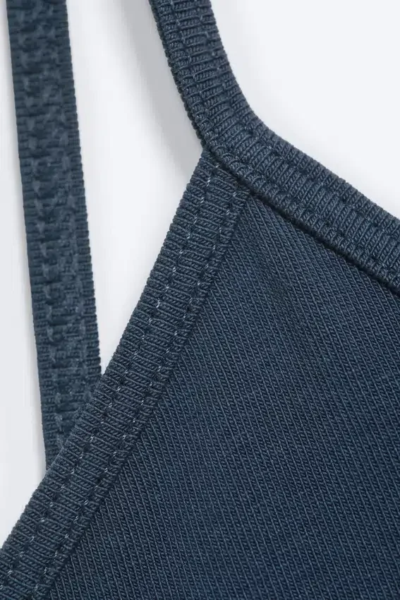 V-Neck Jersey Mini Dress – Dark Blue V-Neck Jersey Mini Dress – Dark Blue