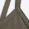 V-Neck Jersey Mini Dress – Dusty Grey V-Neck Jersey Mini Dress – Dusty Grey