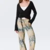 V-Neck Wrap Knit Cardigan – Black V-Neck Wrap Knit Cardigan – Black