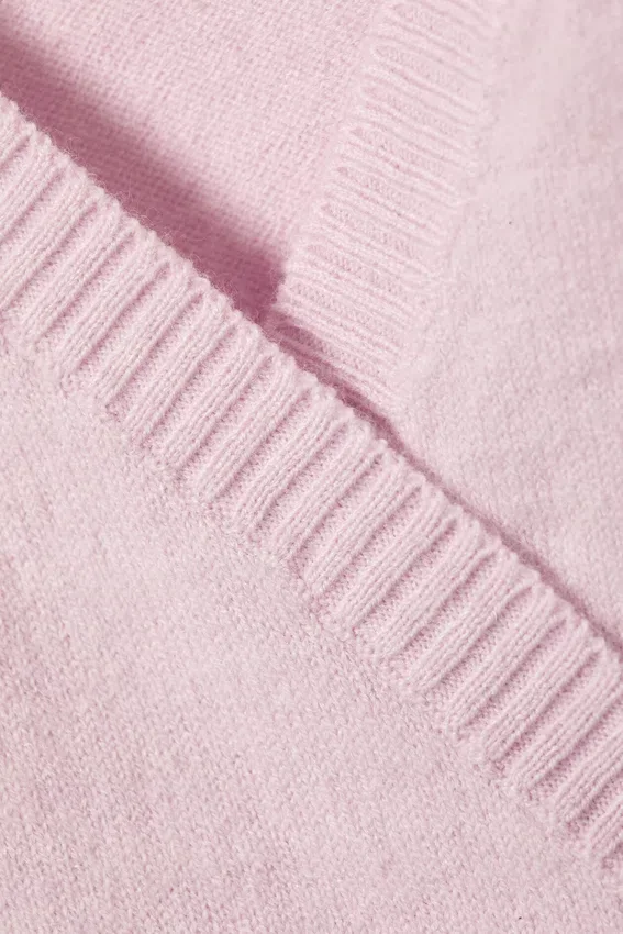 V-Neck Wrap Knit Cardigan – Light Pink V-Neck Wrap Knit Cardigan – Light Pink