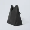 V-Shaped Nylon Shoulder Bag – Black V-Shaped Nylon Shoulder Bag – Black