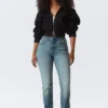 Vega Curve High Waisted Slim Jeans – Blue Horses – Medium Blue Vega Curve High Waisted Slim Jeans – Blue Horses – Medium Blue