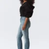 Vega Curve High Waisted Slim Jeans – Blue Horses – Medium Blue Vega Curve High Waisted Slim Jeans – Blue Horses – Medium Blue