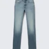 Vega Curve High Waisted Slim Jeans – Blue Horses – Medium Blue Vega Curve High Waisted Slim Jeans – Blue Horses – Medium Blue