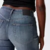 Vega Curve High Waisted Slim Jeans – Blue Hymn – Medium Blue Vega Curve High Waisted Slim Jeans – Blue Hymn – Medium Blue