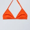 Vega Halter Triangle Bra – Brilliant Red Vega Halter Triangle Bra – Brilliant Red