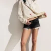 Venus Frayed Low Rise Denim Hotpants – Chelsea Black – Black Venus Frayed Low Rise Denim Hotpants – Chelsea Black – Black