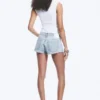 Venus Frayed Low Rise Denim Hotpants – Dream Blue – Light Blue Venus Frayed Low Rise Denim Hotpants – Dream Blue – Light Blue