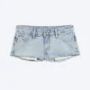 Venus Frayed Low Rise Denim Hotpants – Dream Blue – Light Blue Venus Frayed Low Rise Denim Hotpants – Dream Blue – Light Blue