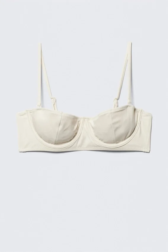 Versatile Underwire Bikini Top – Light Beige Versatile Underwire Bikini Top – Light Beige