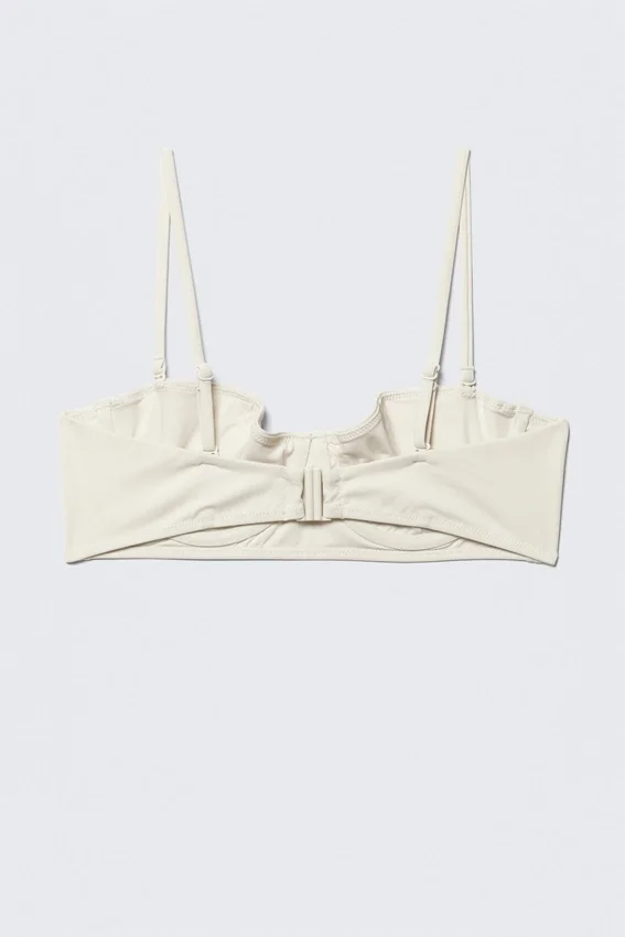 Versatile Underwire Bikini Top – Light Beige Versatile Underwire Bikini Top – Light Beige