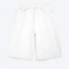 Void Mid Rise Loose Long Denim Shorts – Dirty White – White Void Mid Rise Loose Long Denim Shorts – Dirty White – White