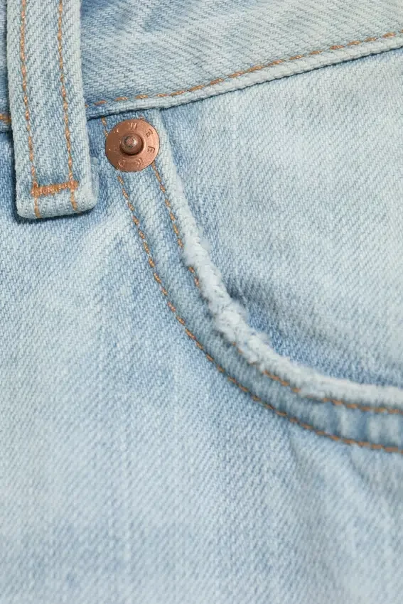 Void Mid Rise Loose Long Denim Shorts – Ghost Blue – Light Blue Void Mid Rise Loose Long Denim Shorts – Ghost Blue – Light Blue
