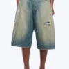 Void Mid Rise Loose Long Denim Shorts – Honey Blue – Light Blue Void Mid Rise Loose Long Denim Shorts – Honey Blue – Light Blue