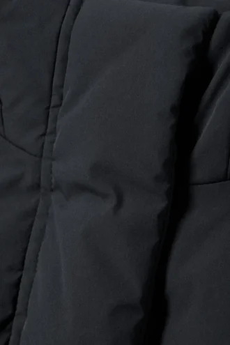 Waisted Puffer Jacket – Dark Blue
