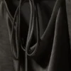 Washed Satin Pyjama Top – Washed Dark Grey Washed Satin Pyjama Top – Washed Dark Grey