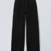 Washed Scuba Sweatpants – Black Washed Scuba Sweatpants – Black