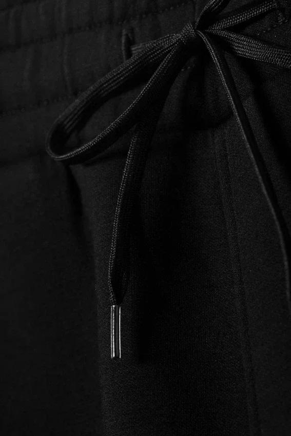 Washed Scuba Sweatpants – Black Washed Scuba Sweatpants – Black