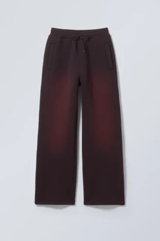 Washed Scuba Sweatpants – Washed Dark Plum