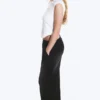 Washed Wide Leg Scuba Sweatpants – Washed Black Washed Wide Leg Scuba Sweatpants – Washed Black