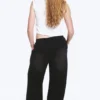 Washed Wide Leg Scuba Sweatpants – Washed Black Washed Wide Leg Scuba Sweatpants – Washed Black