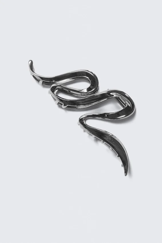 Wavy Hair Clip – Silver Wavy Hair Clip – Silver