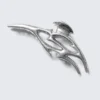 Wavy Hair Clip – Silver Tribal Wavy Hair Clip – Silver Tribal