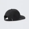 Waxed Cotton Baseball Cap – Black Waxed Cotton Baseball Cap – Black