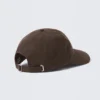 Waxed Cotton Baseball Cap – Dark Brown Waxed Cotton Baseball Cap – Dark Brown