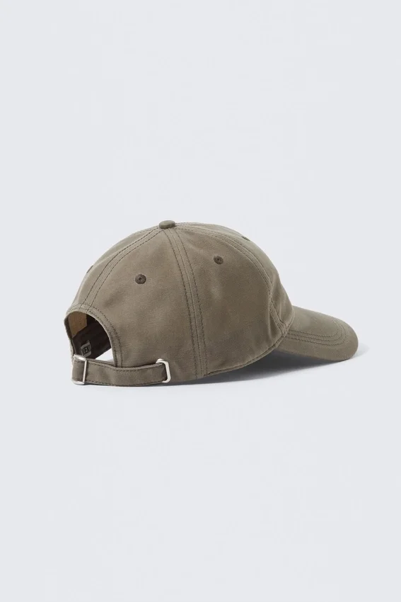 Waxed Cotton Baseball Cap – Dark Mole Waxed Cotton Baseball Cap – Dark Mole